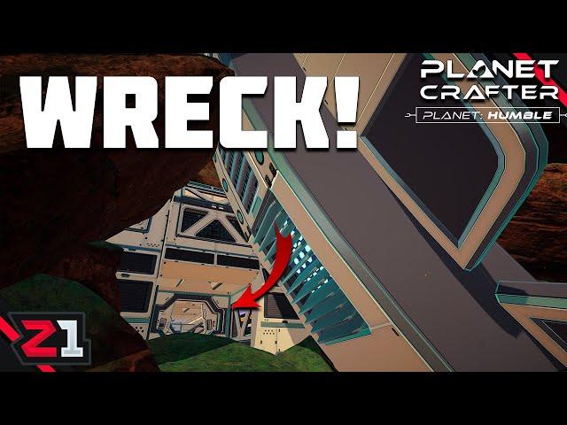 Exploring HIDDEN WRECKAGE ! The Planet Crafter Humble [E16]