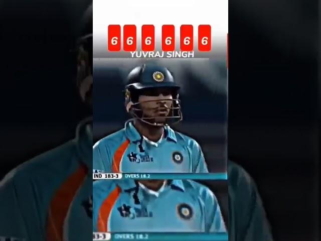 Yuvraj Singh 6 ball 36 run 