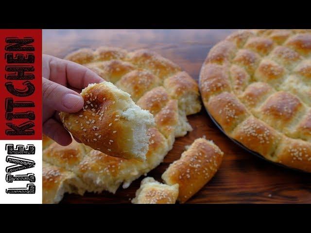 Εύκολα Aνατολίτικα Τυρόψωμα - Ramadan pita  with  Greek feta cheese Live Kitchen