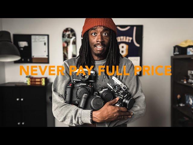 HOW TO NEVER PAY FULL PRICE FOR A CAMERA AGAIN!