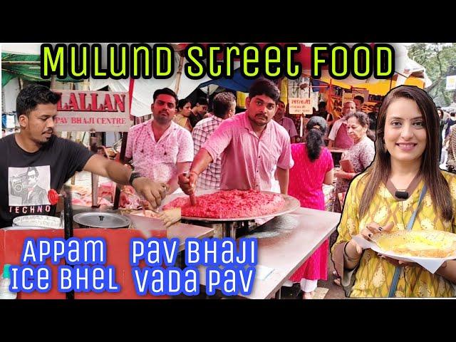 Ice Bhel, Pav Bhaji, Appam, Vadapav and More | Mulund Street Food | Mumbai Street Food