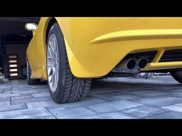 Fiat barchetta 1.8 16v exhaust / sound