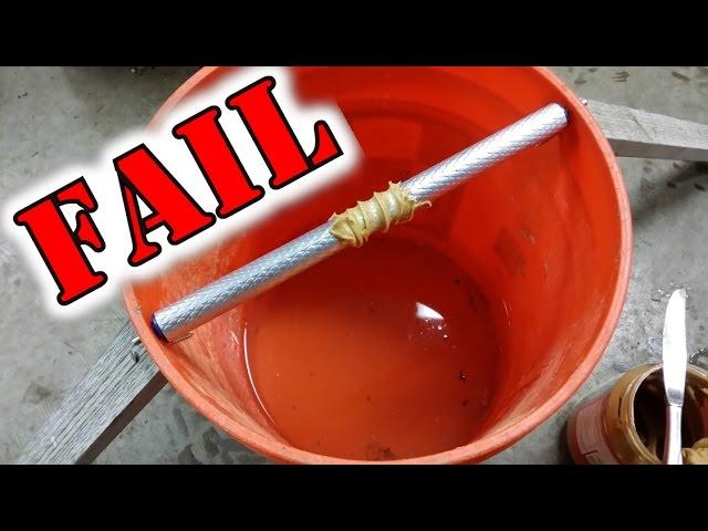 ROLLING LOG MOUSETRAP FAIL!!!!  Hilarious video!