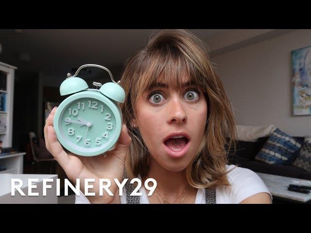 5 Days Of Becoming A Morning Person | Try Living With Lucie | Refinery29