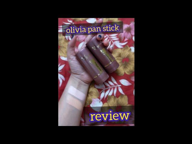 olivia pan stick foundation review#makeup