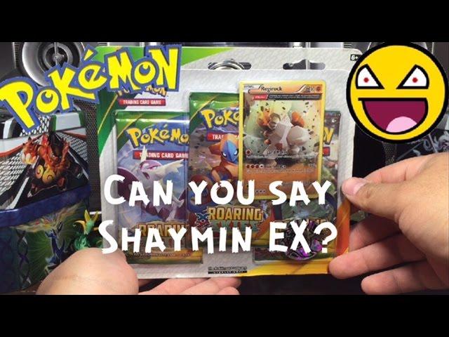 Shaymin EX Pull - Pokemon TCG - Roaring Skies Blister Pack