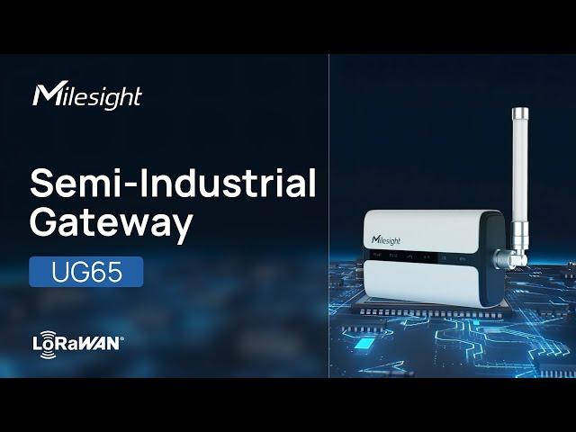 Milesight UG65 LoRaWAN® Gateway