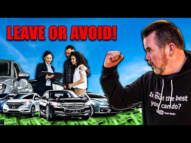 LEAVE IMMEDIATELY! If a Car Dealer does THIS! (Dealership Red Flags) Kevin Hunter the Homework Guy