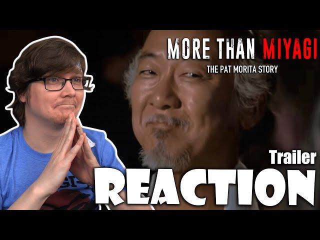 MORE THAN MIYAGI: The Pat Morita Story - Documentary Trailer Reaction! Cobra Kai! The Karate Kid!