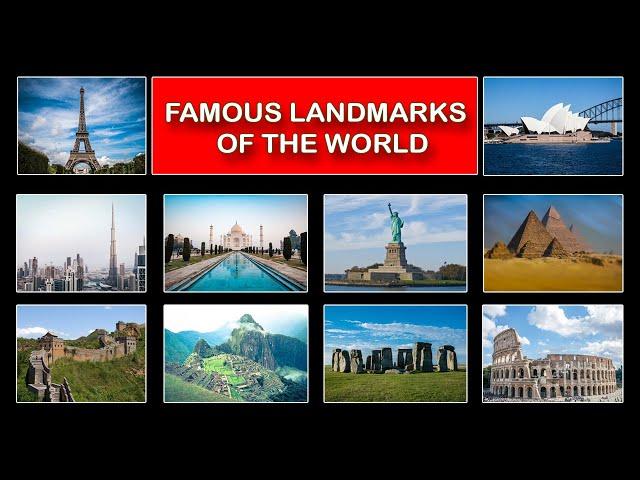 TOP 10 Most Famous Landmarks in the WORLD | famous landmarks in the world | Landmarks of the world