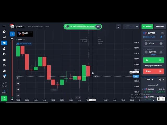 How to trade in quotex  | binary trading tamil | money earning | online earning | Mytradersaro