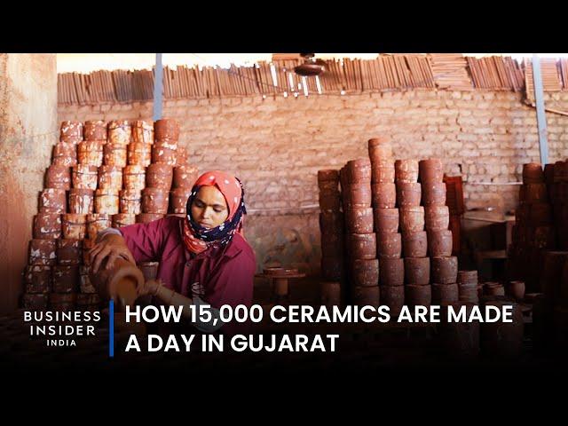 How 15,000 Ceramics Are Made A Day In Gujarat | Big Business