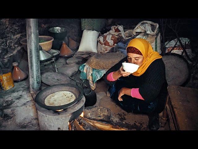 Deep into the Atlas Mountain  Moroccan Village Food