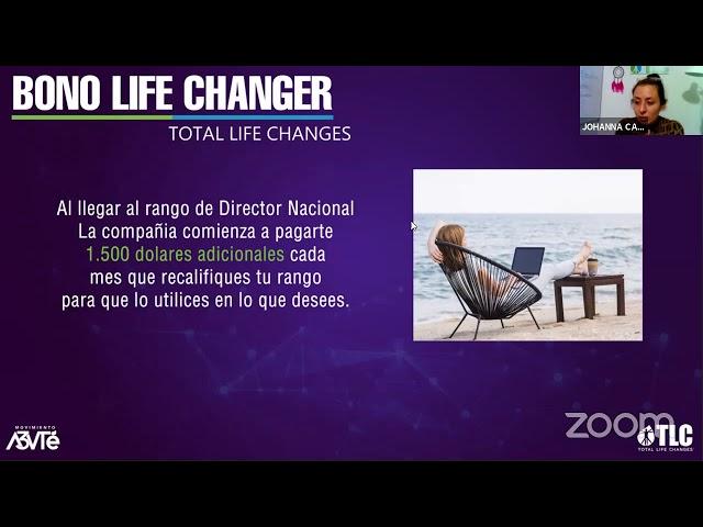 PRESENTACION EN VIVO DE NEGOCIOS TLC TOTAL LIFE CHANGES 2020