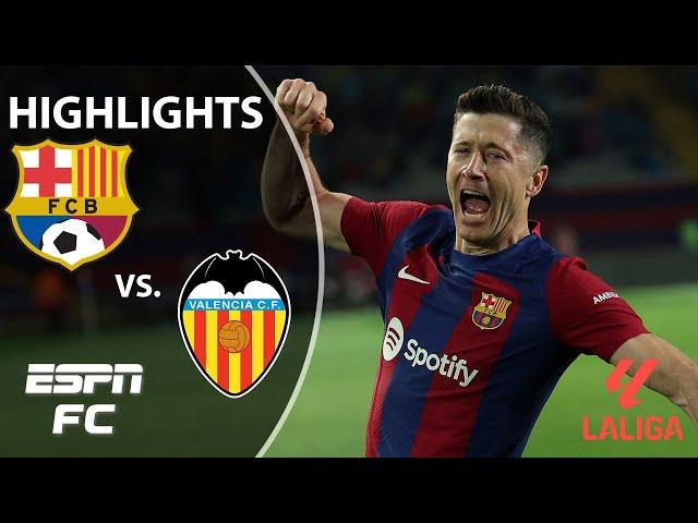  HAT TRICK ALERT  Barcelona vs. Valencia | LALIGA Highlights | ESPN FC