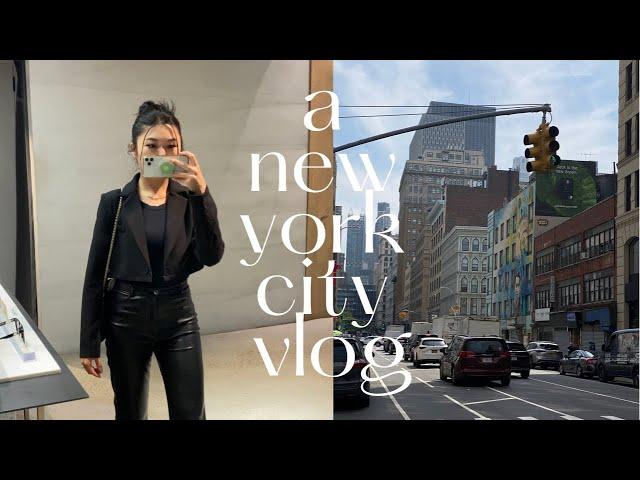 nyc diaries | my 9-5 corporate job, going to cute cafes, mini haul, enjoying some chill days!