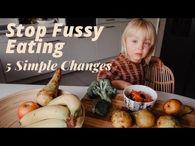 Stop Fussy Eating For Good - 5 Simple 'Positive Parenting' Tips | SJ STRUM