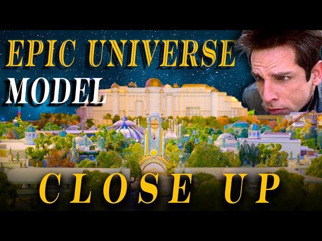 Universal’s EPIC UNIVERSE model is HUGE! - Extreme Detailed Model Tour