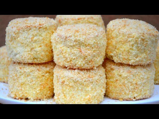 Sponge cakes with buttercream Recipe (Mini-cakes)  Maryana Recipe (+Eng. Sub.)