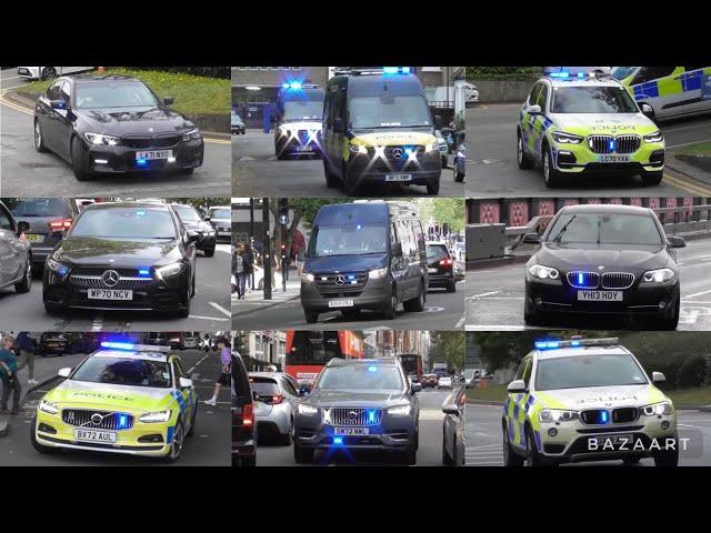 UK Police Vehicles responding - Best of 2023