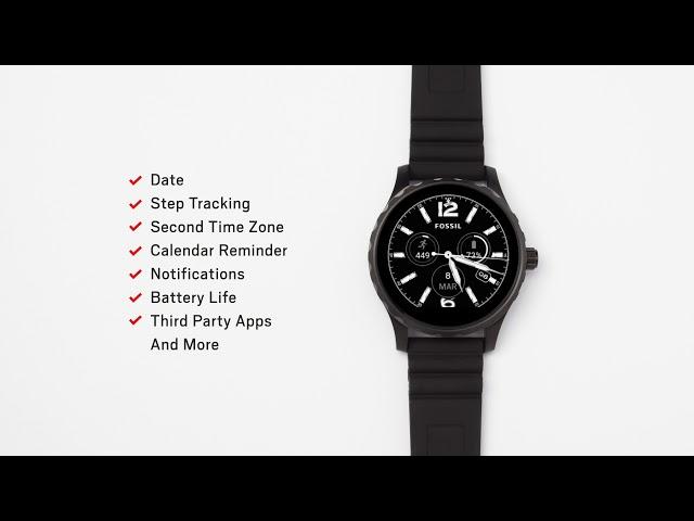 FossilQ How To Display Touchscreen