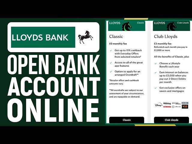 How To Open Lloyds Bank Account Online 2024 (Step-By-Step Tutorial)