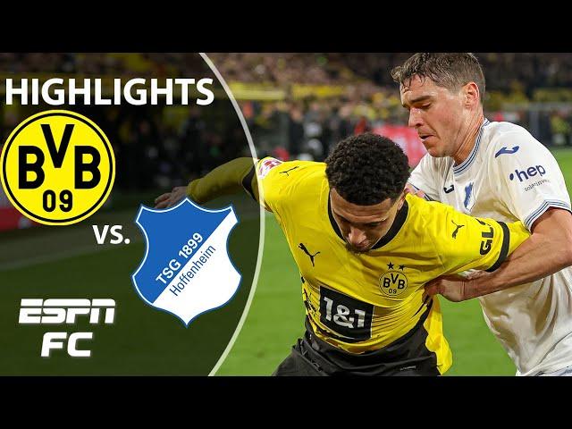 Borussia Dortmund vs. Hoffenheim | Bundesliga Highlights | ESPN FC