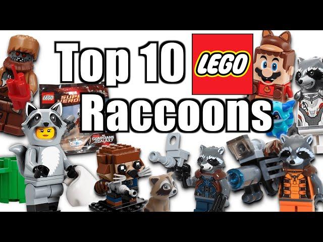 Top 10 LEGO Raccoons!