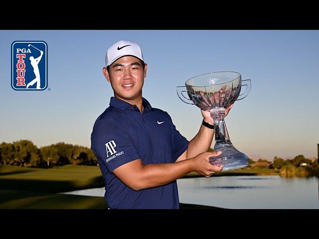 Every shot from Tom Kim’s win at Shriners Children’s Open | 2023