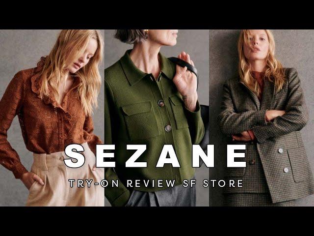 SEZANE Haul Try-On Fall 2024 at the San Francisco store & a visit to Reformation, Rag & Bone, FRAME