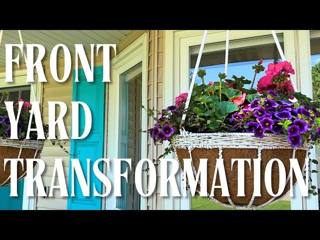 Heidi's Front Yard Transformation May 2025