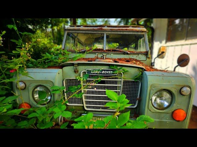 Will it run? Abandoned for 24 years... Land Rover series 3 Offroad Build