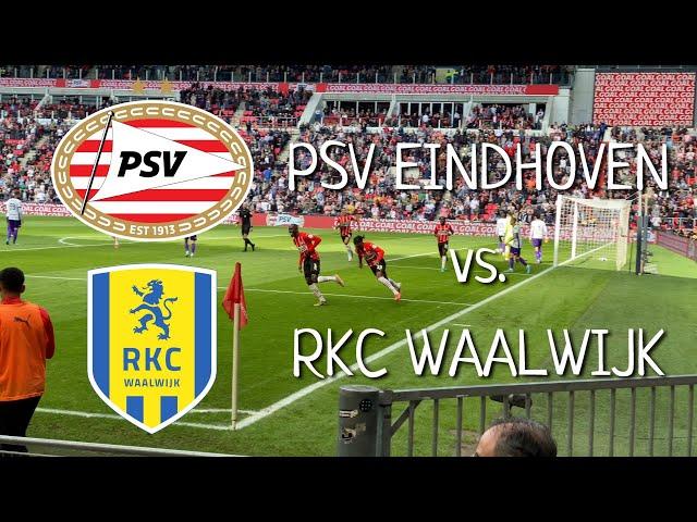 ️️️ PSV Eindhoven vs. RKC Waalwijk | Stadionvlog