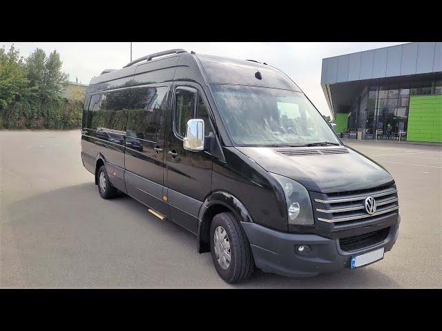 Volkswagen Crafter 21 мест. Аренда микроавтобуса бизнес класса.