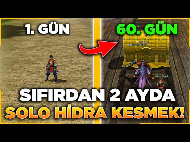 0 EPLE SIFIRDAN 2 AYDA SOLO HİDRA KESMEK !! | Metin2 Sıfırdan#19