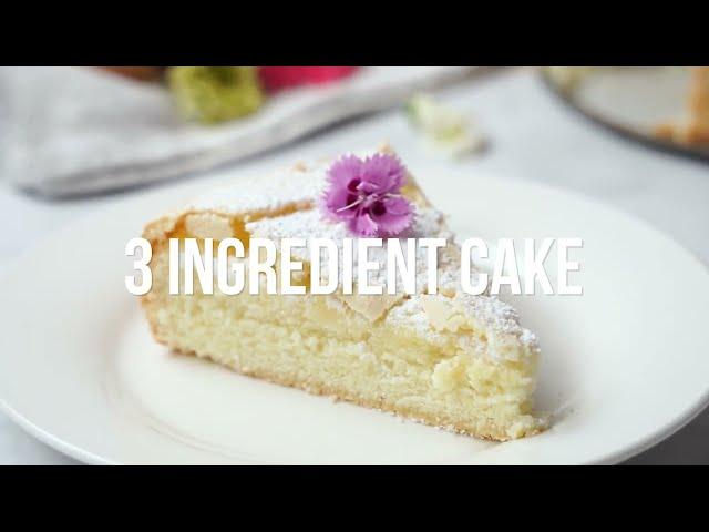 3 Ingredient Cake