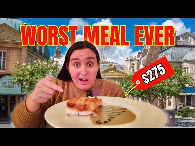 MONSIEUR PAUL: WORST RESTAURANT AT DISNEY WORLD COSTS $275