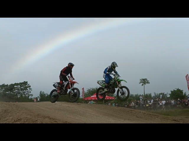 Bornok Mangosong vs Joel Evans | Pro open Final At Davsons Motocross Park | Round 5 of Mutol YAMAHA