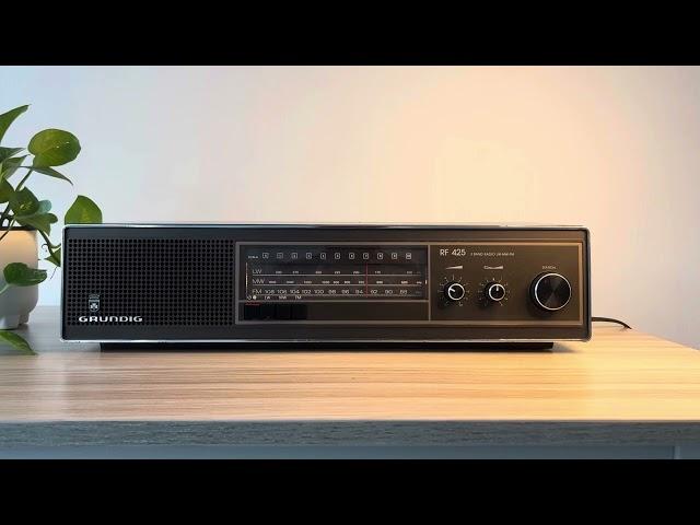 Grundig Vintage Retro German Radio 𝟏𝟗𝟖𝟒  #retro #cryptonestereo #foryou