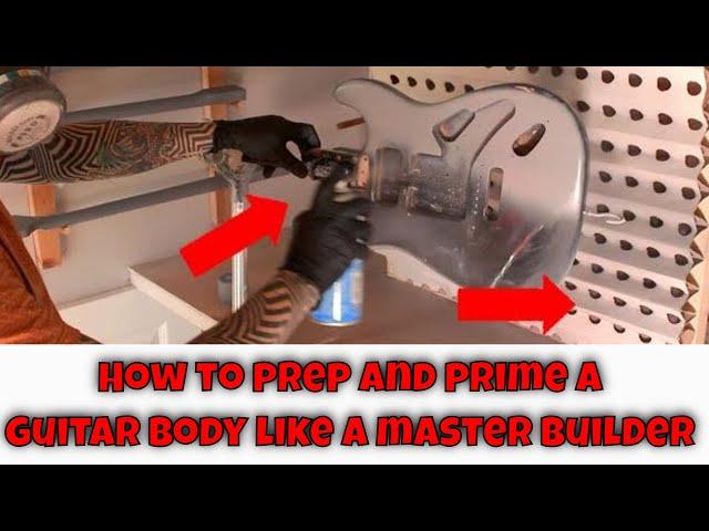 DIY Guitar Respray Guide That Will Make Your Old Guitar Look BRAND NEW