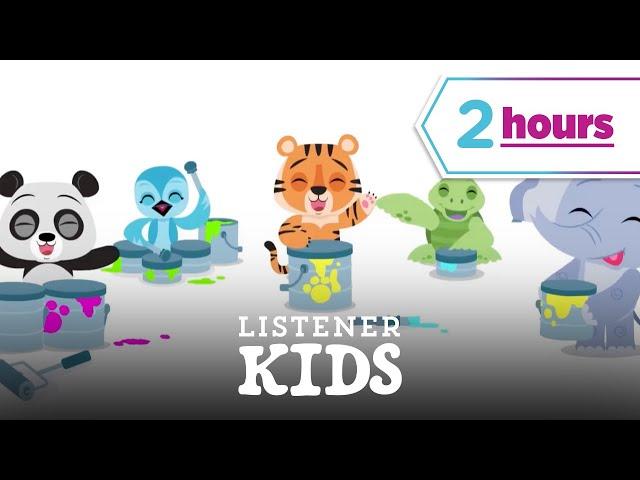 Bible songs for toddlers / 2 hours of Listener Kids videos.