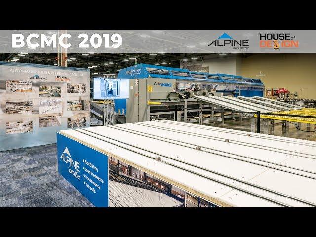 Alpine and The House of Design at the BCMC / Automated Truss Assembly System