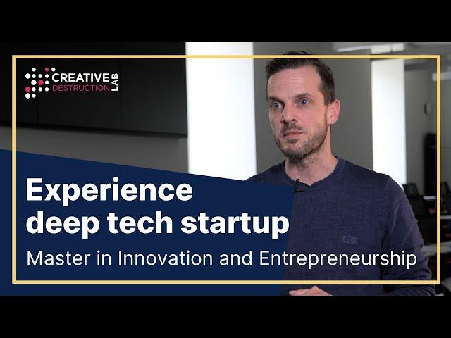 Deep tech startup experience during your master studies | Creative Destruction Lab Berlin