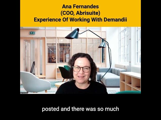 Ana Fernandes - Abrisuite - Testimonial