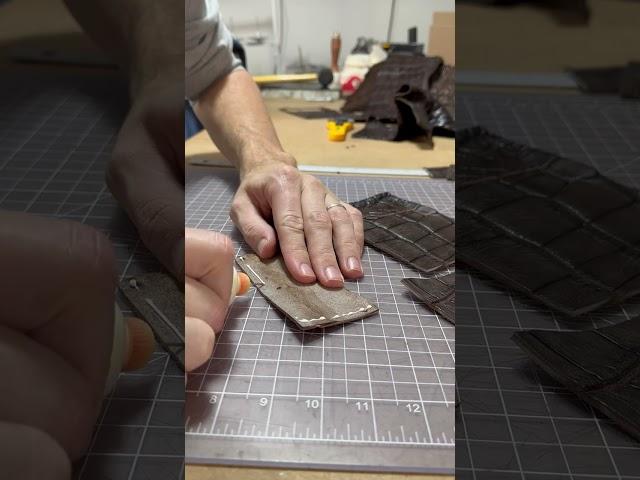 Making an Alligator Wallet