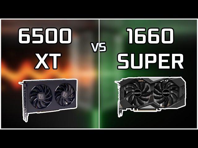 GTX 1660 SUPER vs RX 6500 XT – Which Budget GPU Should You Buy in 2025?