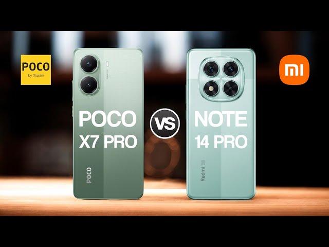 Poco X7 Pro 5G Vs Redmi Note 14 Pro 5G