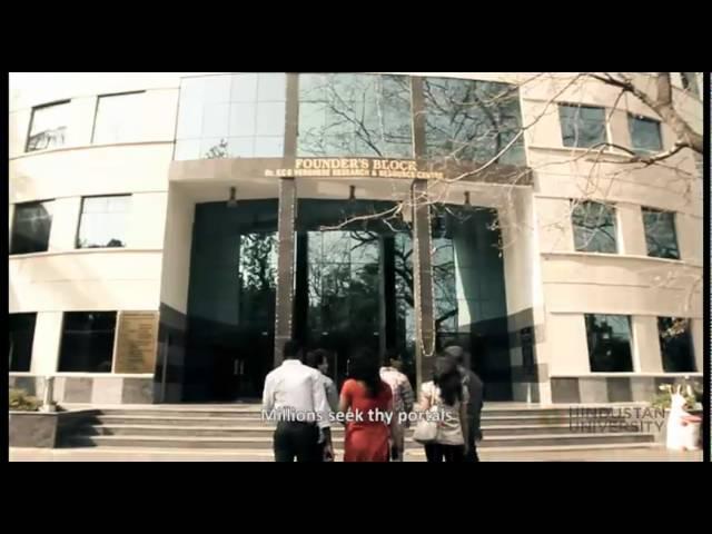Hindustan University Anthem