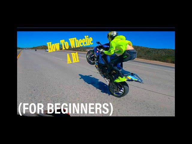 How To Clutch up (WHEELIE) A R1 (Tips And Tricks)