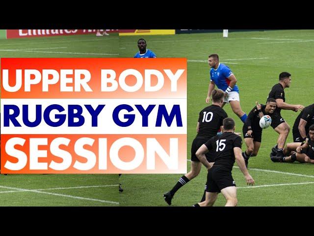 Rugby Exercise Program | Upper Body Gym  [ Axe Rugby ]